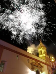 Candelá en honor a la Virgen de la O 2019
