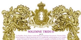 Solemne Triduo en Honor y Gloria de María Santísima de la O