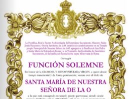 Convocatoria Función Virgen de la O Gloriosa 2020