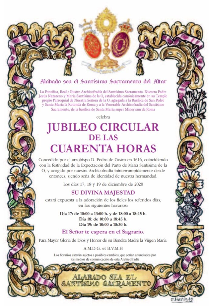 Jubileo Circular de las Cuarenta Horas 2020