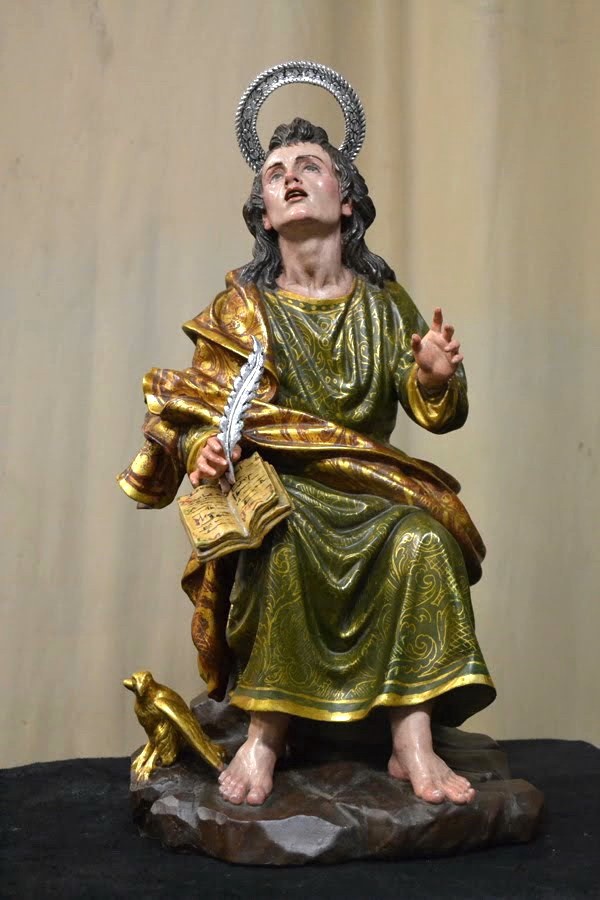 San Juan Evangelista Obra de Rafael Barbero Medina San Juan Evangelista Obra de Rafael Barbero Medina