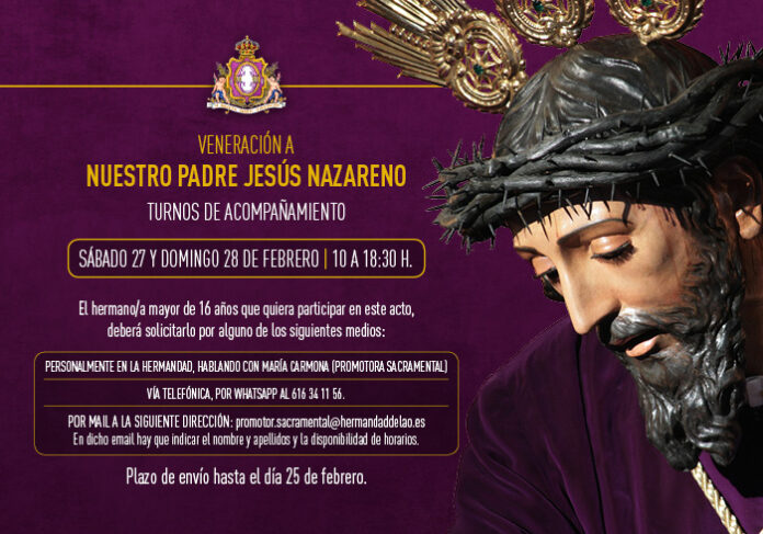 Veneración Jesús Nazareno 2021