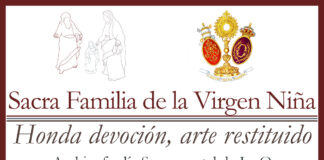 Exposición de la Sacra Familia de la Virgen Niña.