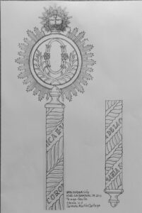 Detalle Remate Vara de la Coronación