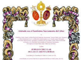 Jubileo Circular de las Cuarenta Horas 2021