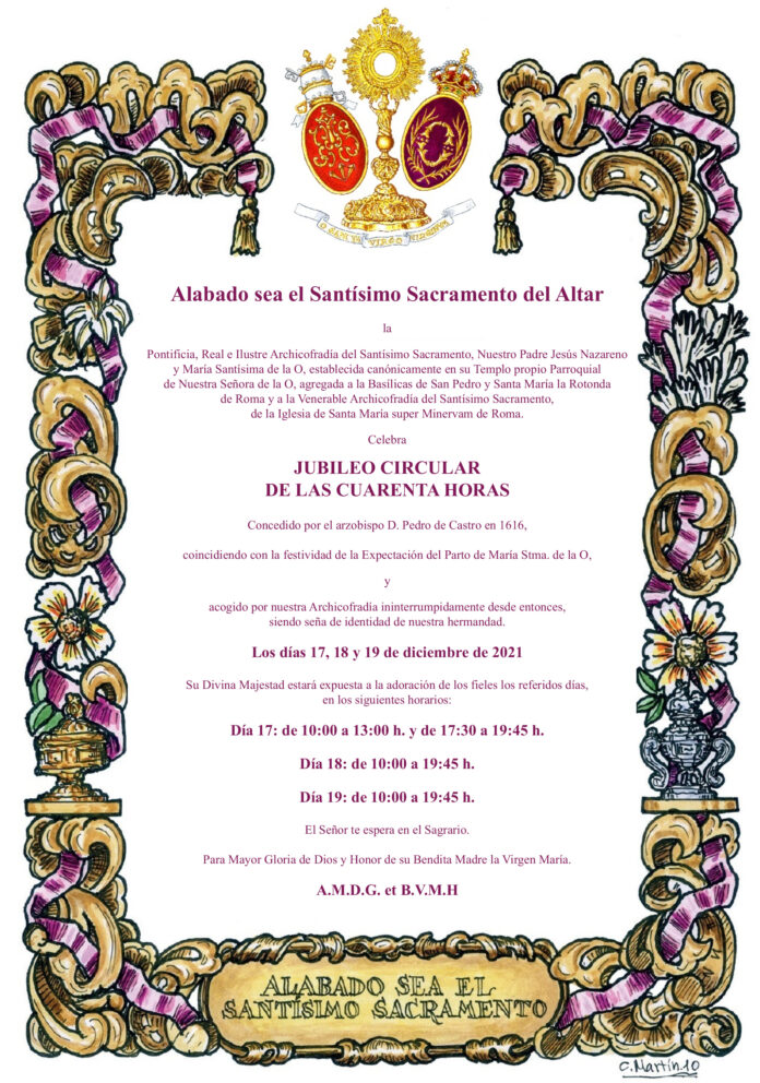 Jubileo Circular de las Cuarenta Horas 2021