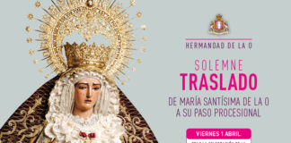 Traslado Virgen al paso 2022