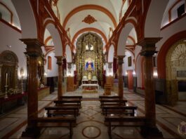 Trabajos de remozamiento, pintura y limpieza del templo parroquial de la O