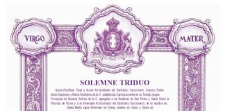 Solemne Triduo en Honor y Gloria de María Santísima de la O