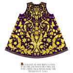 Diseño trasero de la túnica