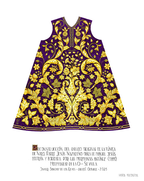 Diseño de la túnica