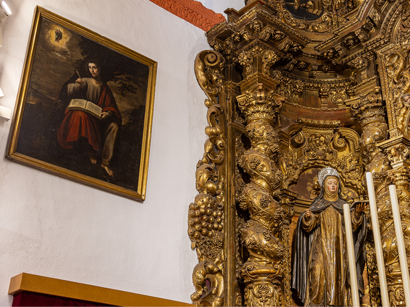 Presbiterio y Altar Mayor