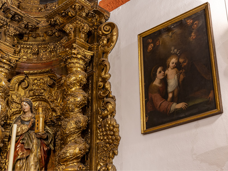 Presbiterio y Altar Mayor