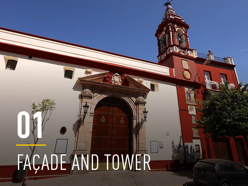 Façade and tower
