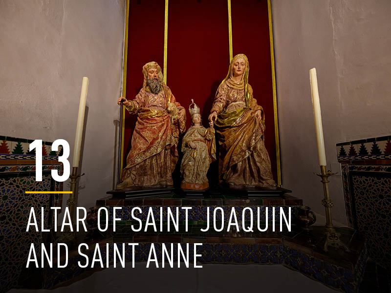 Altar of Saint Joaquin and Saint Anne