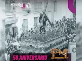 L aniversario de la primera cuadrilla de hermanos costaleros del paso de N. P. Jesús Nazareno