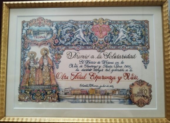 Esperanza y Vida premio a la Solidaridad